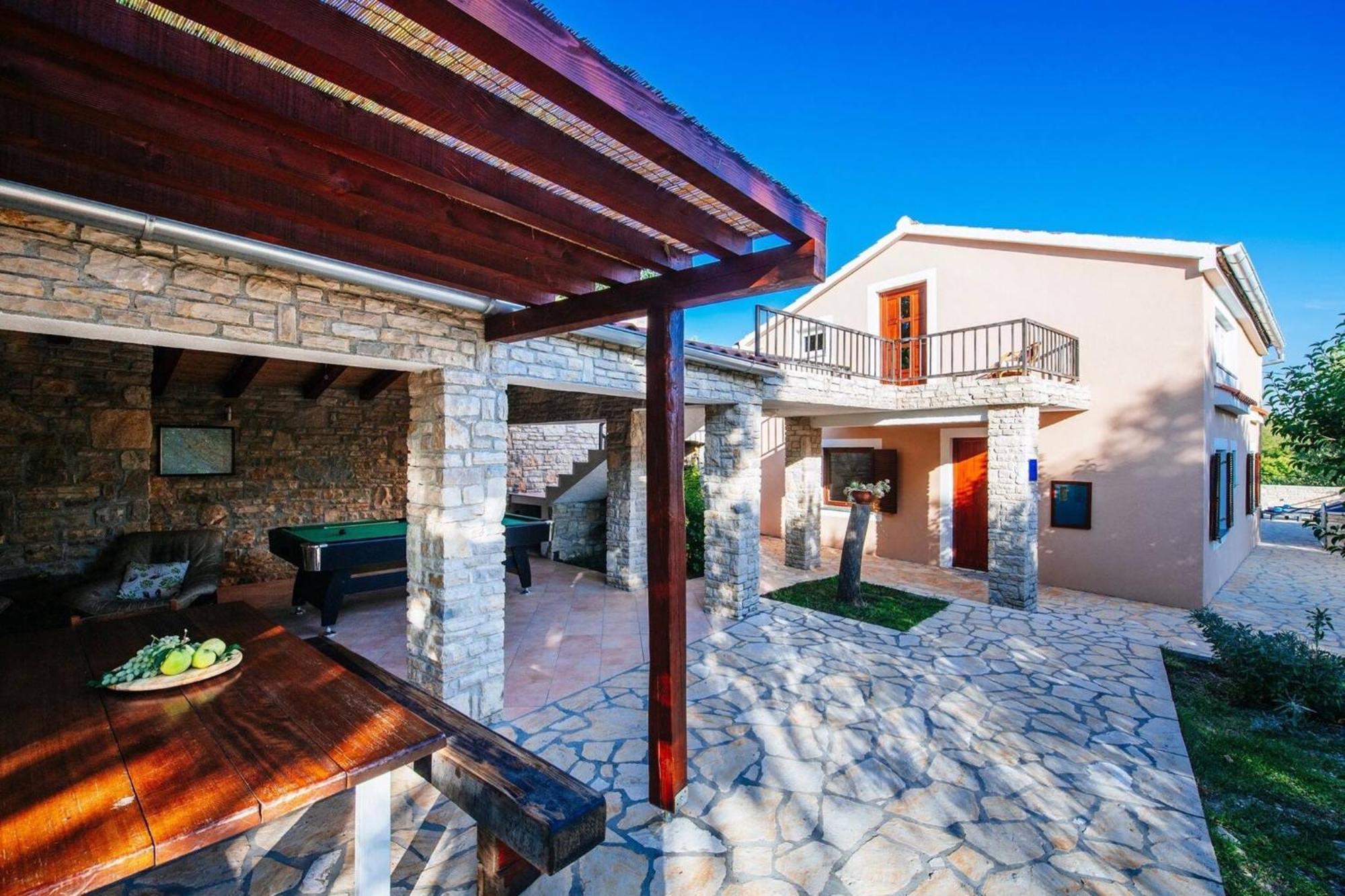 My Dalmatia - Holiday Home Korlat With Private Pool Бенковац Экстерьер фото