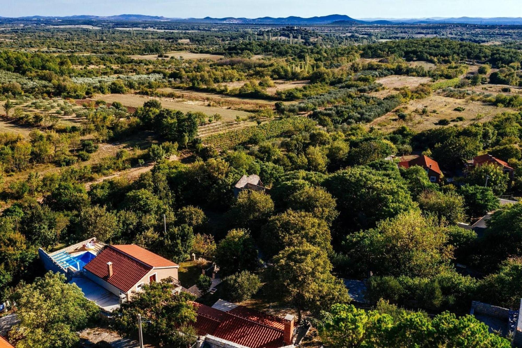 My Dalmatia - Holiday Home Korlat With Private Pool Бенковац Экстерьер фото